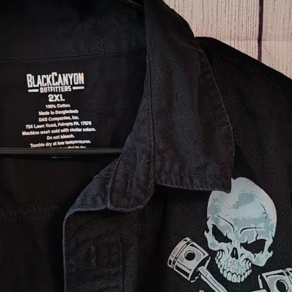 Black Canyon Outfitters 2XL Biker Jacket - Picture 2 of 3